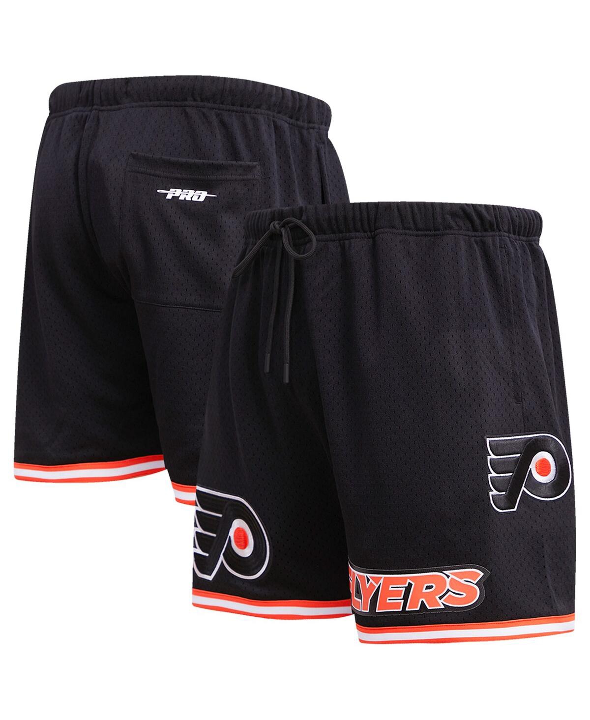 Shop Pro Standard Men's  Black Philadelphia Flyers Classic Mesh Shorts