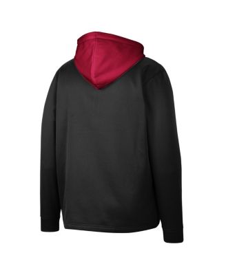 Men's Alabama Crimson Tide Luge 3.0 Quarter-Zip Hoodie