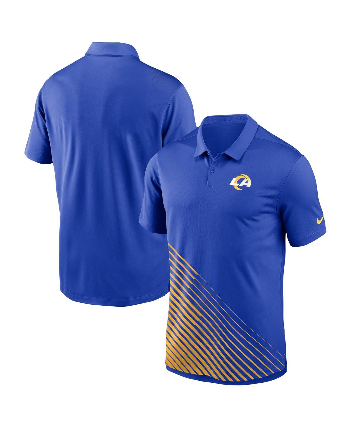 Nike Men's  Royal Los Angeles Rams Vapor Performance Polo Shirt