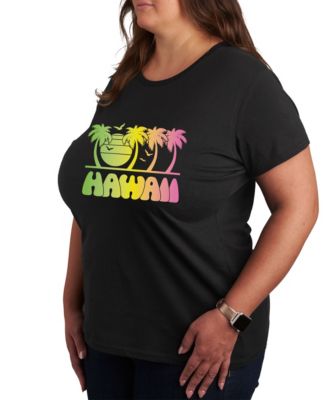 Trendy Plus Size Destination Hawaii Graphic T-shirt