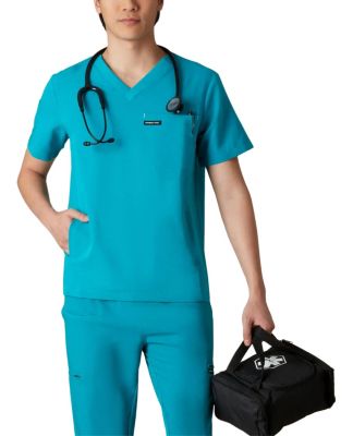 Men's Manchester 3-Pocket Scrub Top for Men