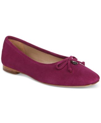 Sam Edelman - Women's Square-Toe Bow Ballet Flats