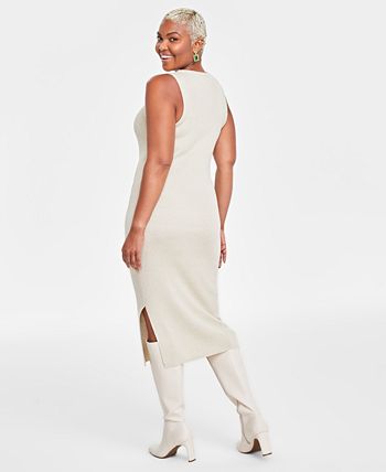 On 34th Women's Solid Ponté-Knit Mini Tank Dress, Created for Macy's -  Macy's