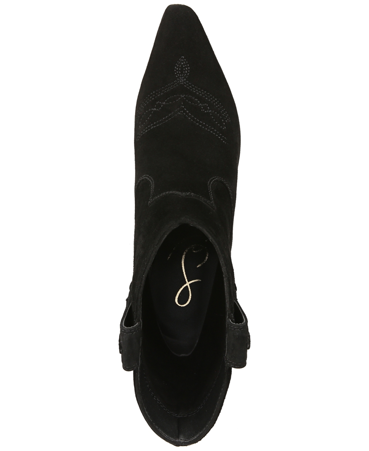 Sam Edelman Women's Moe Pointed-Toe Pull-On Western Boots