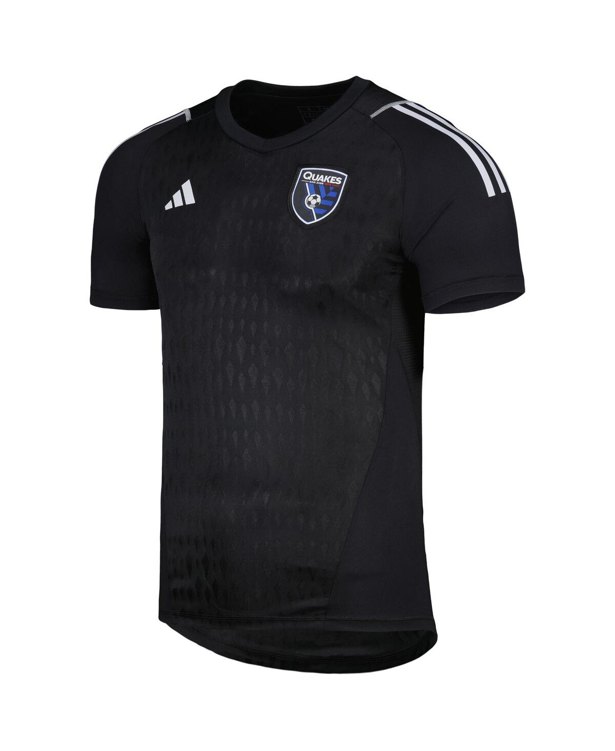 Men's adidasSan Jose Earthquakes 2023 Replica Goalkeeper Jersey - Black
