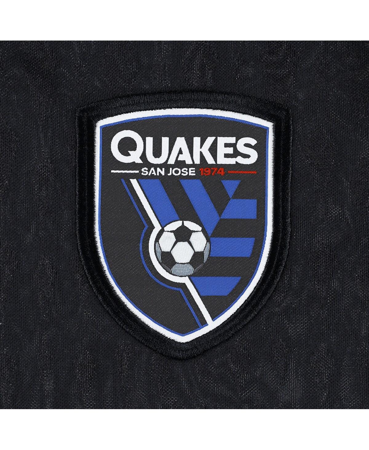 Men's adidasSan Jose Earthquakes 2023 Replica Goalkeeper Jersey - Black
