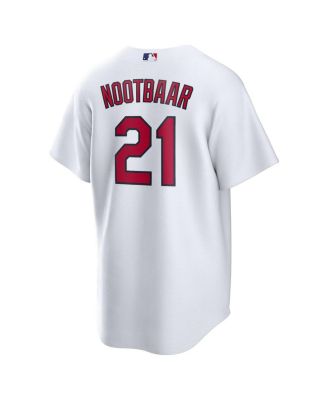 Men's Lars Nootbaar White St. Louis Cardinals Home Replica Jersey