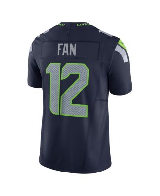 Men's 12th Fan Navy Seattle Seahawks Vapor F.U.S.E. Limited Jersey