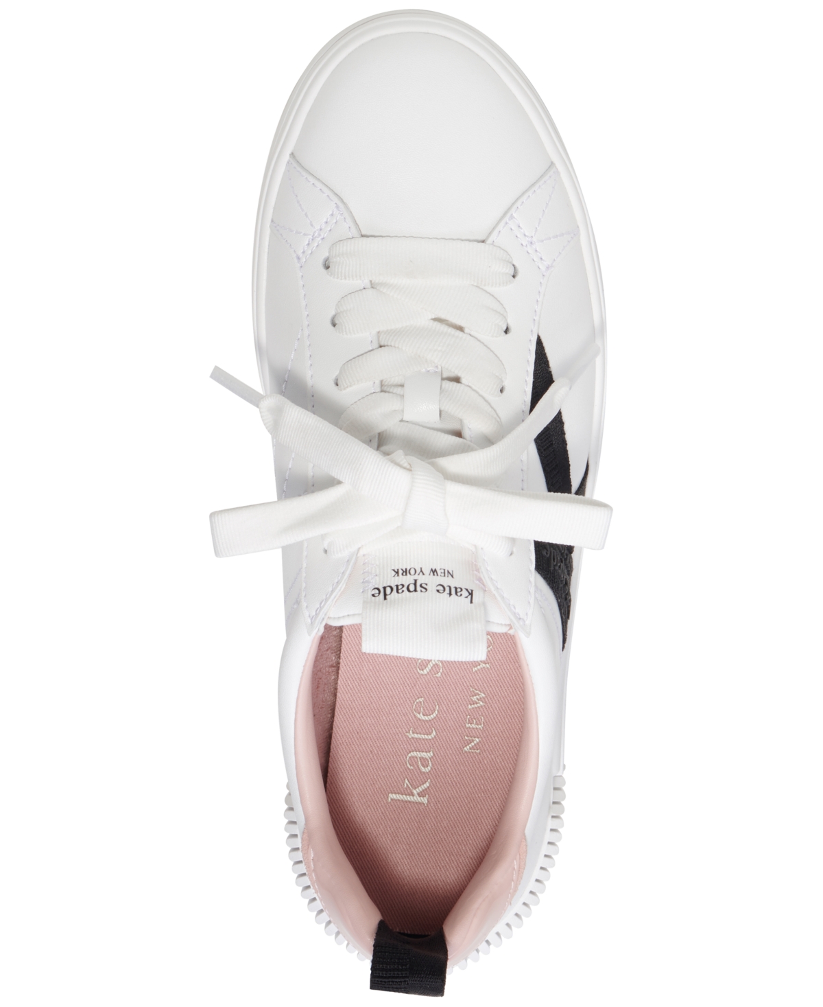 Kate Spade Signature Sneakers In True White,carousel