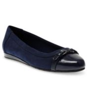 Macys cheap navy flats
