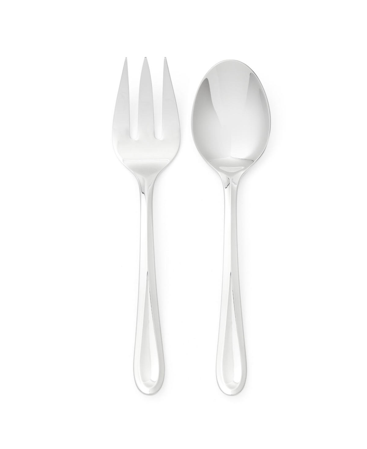 Kit Kemp For Spode Scoop 18/10 Stainless Steel 2 Piece Server Set In Silver