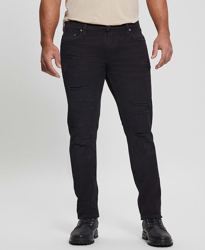 Guess men's discount slim tapered jeans