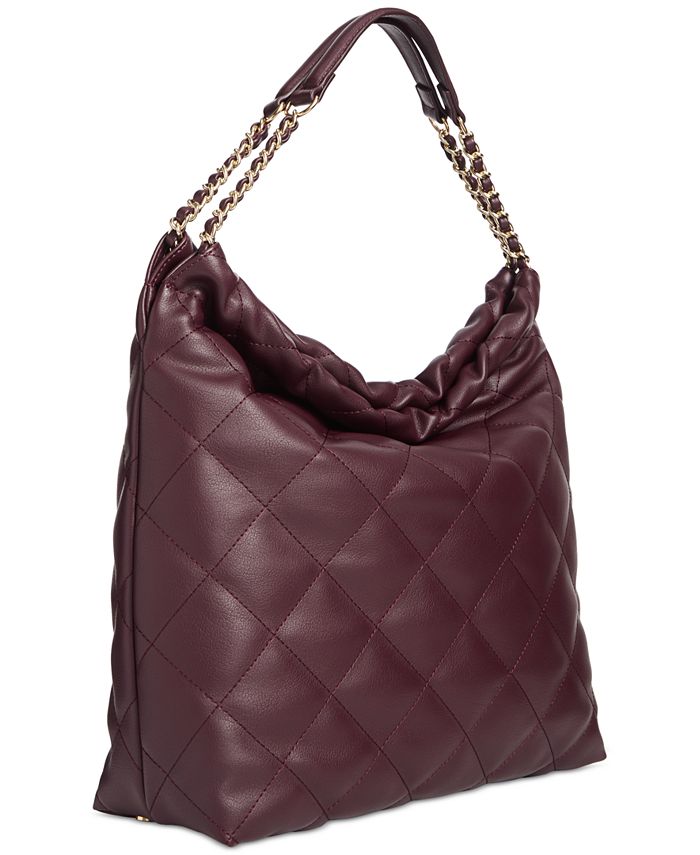 I.N.C. International Concepts Kyliee Quilted Faux Leather Large