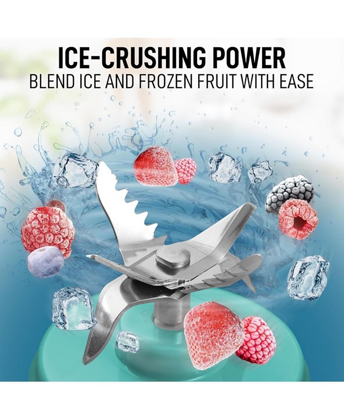 Zulay Kitchen Personal Portable Smoothie Blender that Crush Ice Macy's