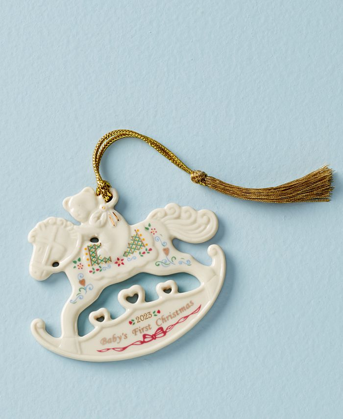 Lenox baby's first christmas hot sale 2018