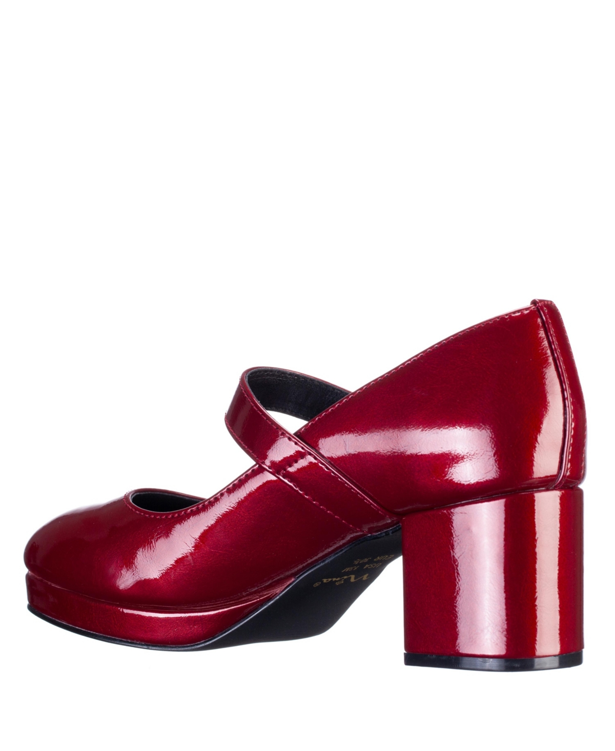 Nina Big Girls Catalina Classic Strap Mary Jane Dress Pump