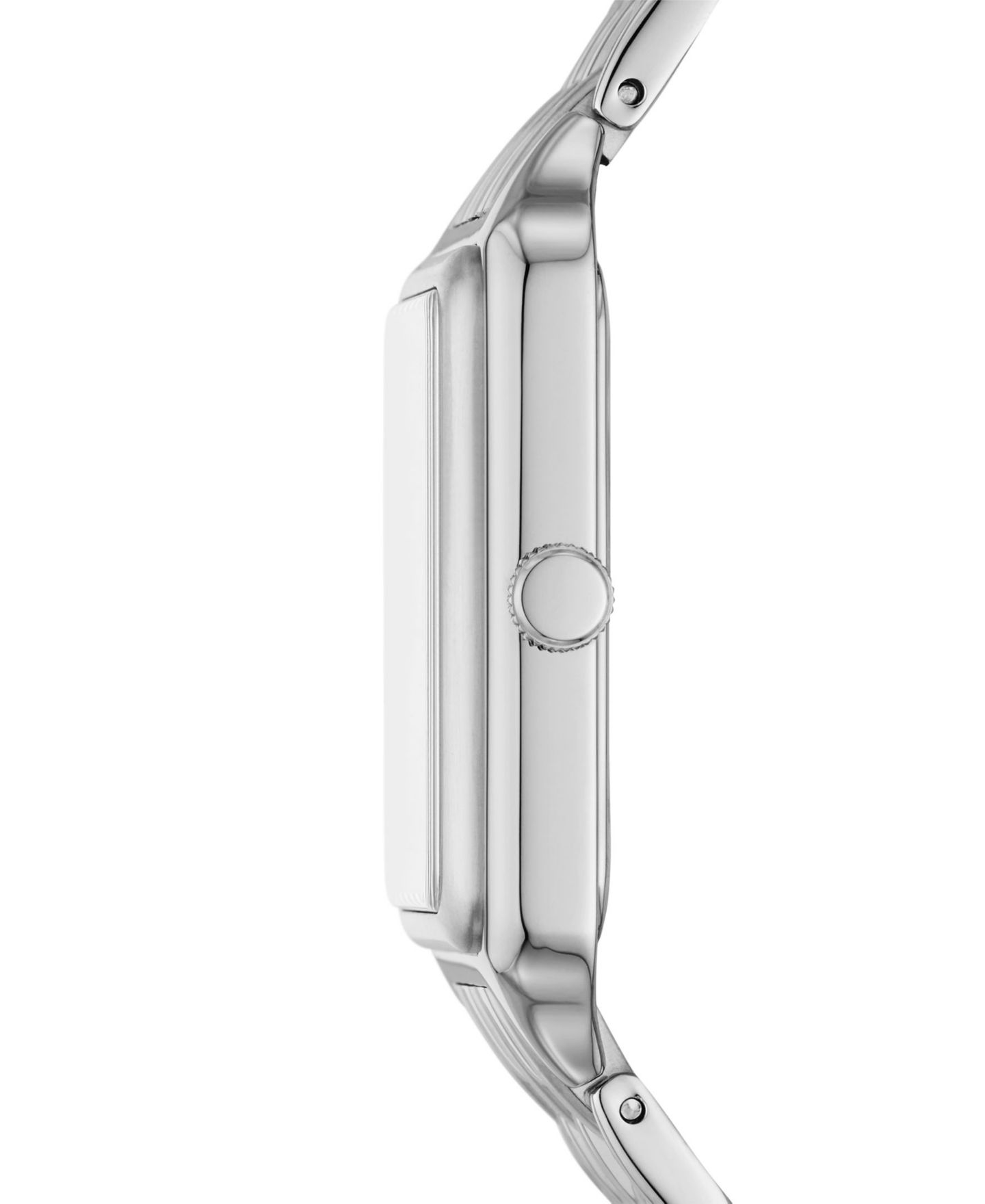 Женские часы Fossil Raquel Three-Hand Date Silver-Tone Stainless Steel, 26mm — фото 3