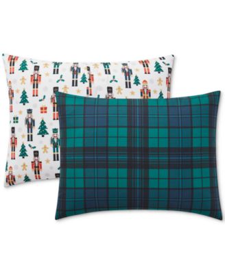 Keeco Holiday Nutcracker 3-Pc. Comforter Set, Created for Macy's