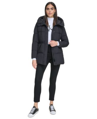 Women's Hooded Anorak Puffer Coat