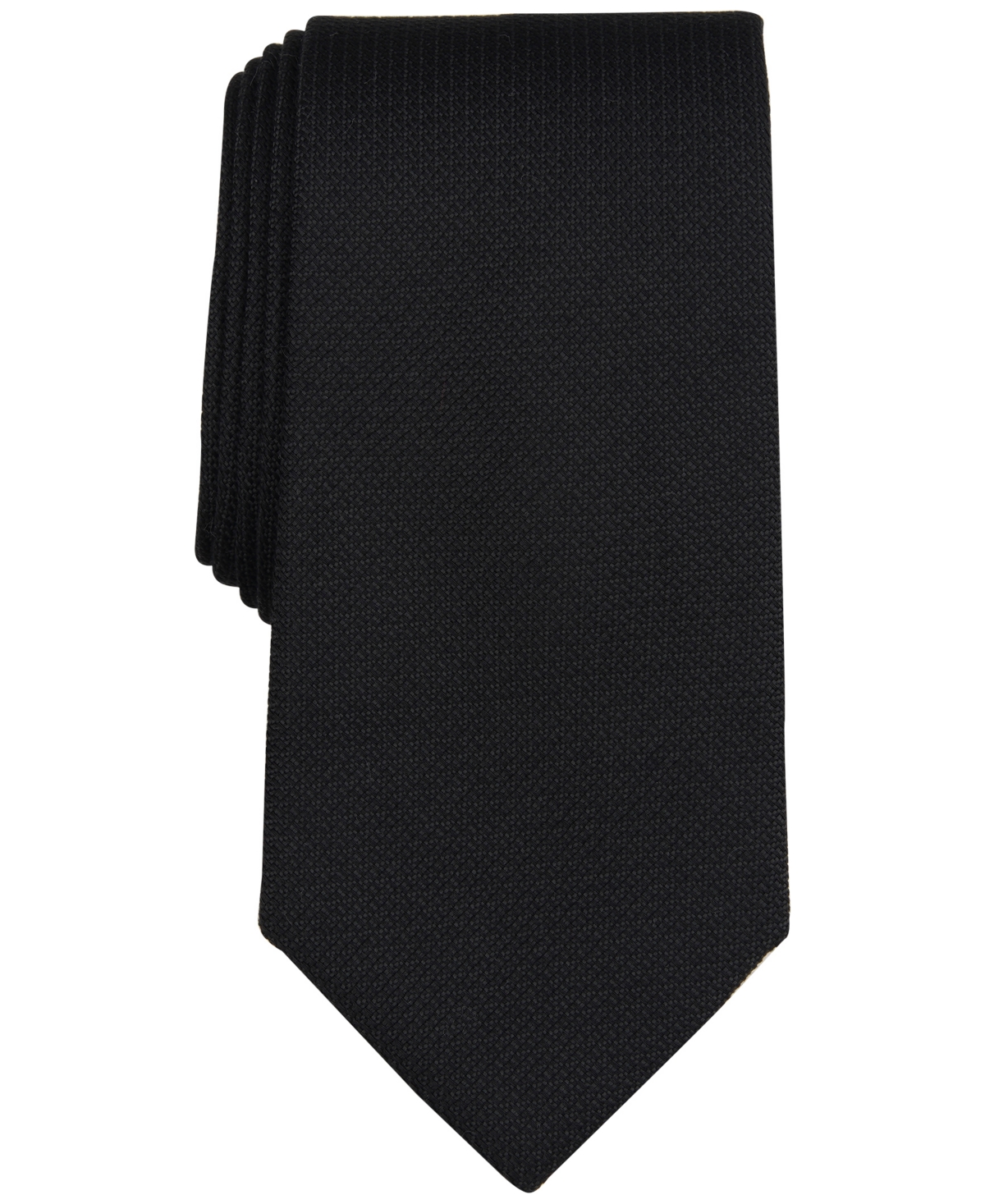 Shop Michael Kors Men's Solid Black Tie