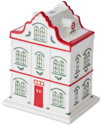 Christmas Village LED Lighted Figural Hotel