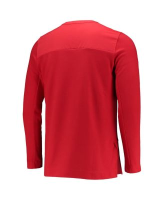 Men's Red Team USA Half-Zip Performance Jacket