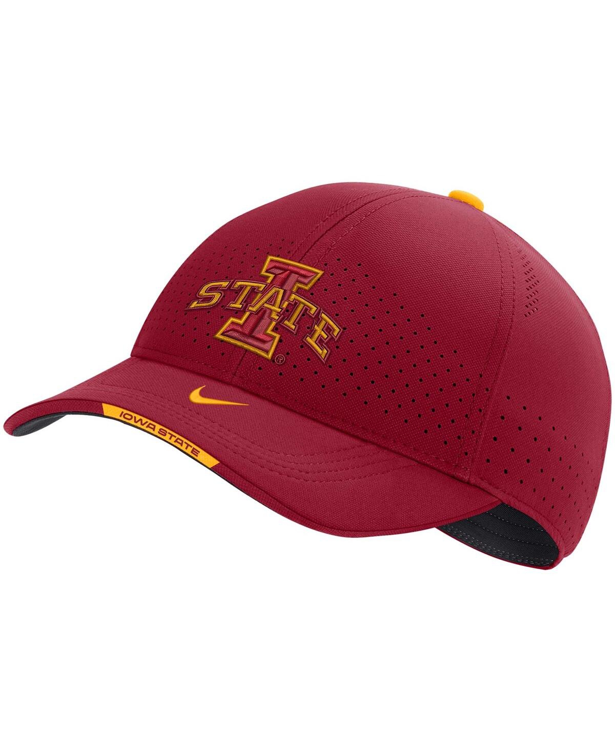 Nike Men's  Crimson Iowa State Cyclones 2023 Sideline Legacy91 Performance Adjustable Hat