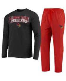 Women's Concepts Sport Red/Black Louisville Cardinals Badge T-Shirt &  Flannel Pants Sleep Set
