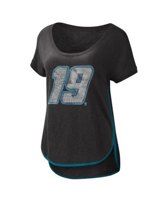 Women's Black Martin Truex Jr Rookie Scoop Neck T-shirt