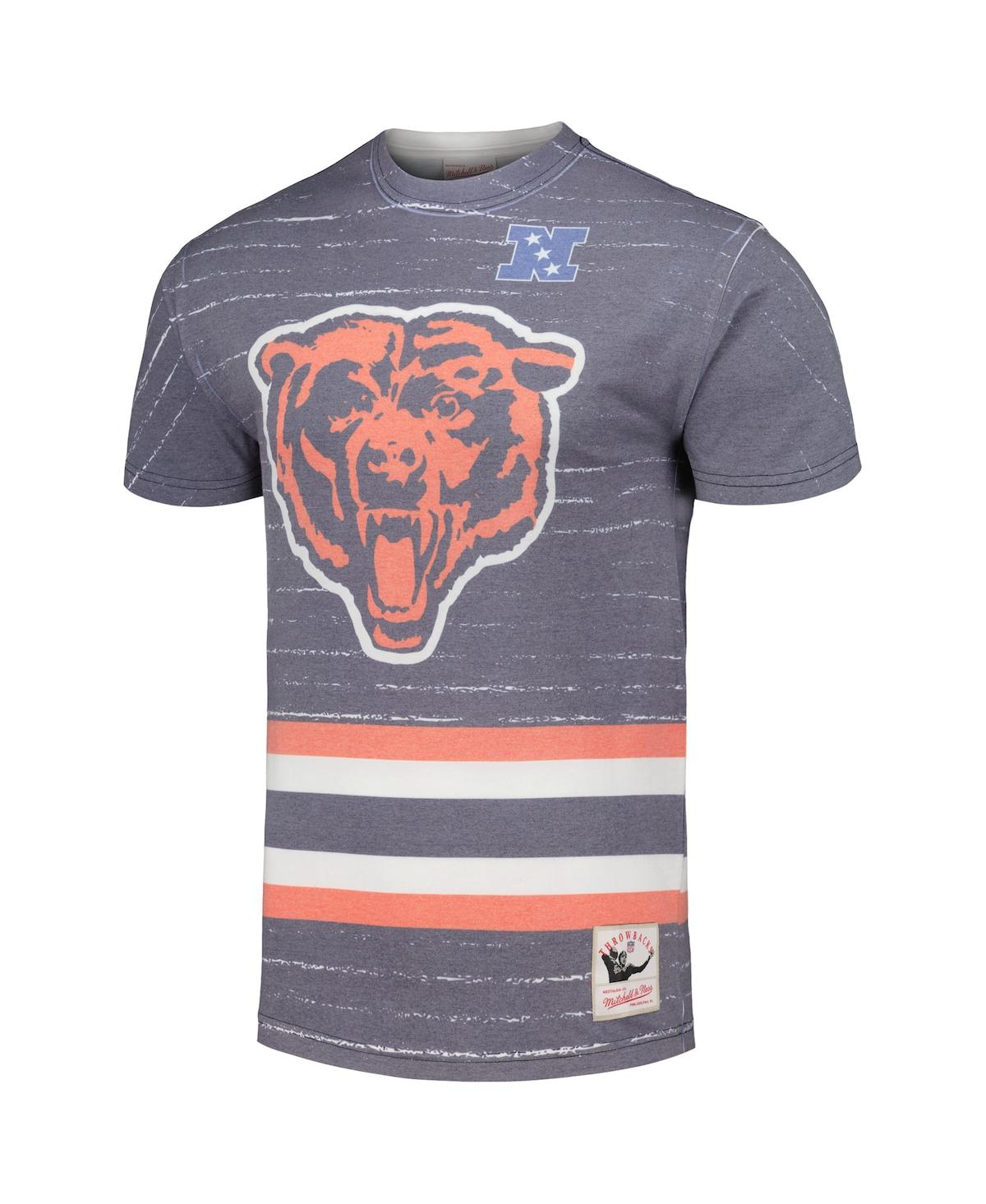 Mitchell & Ness Men's  Navy Chicago Bears Jumbotron 3.0 T-shirt In Navy