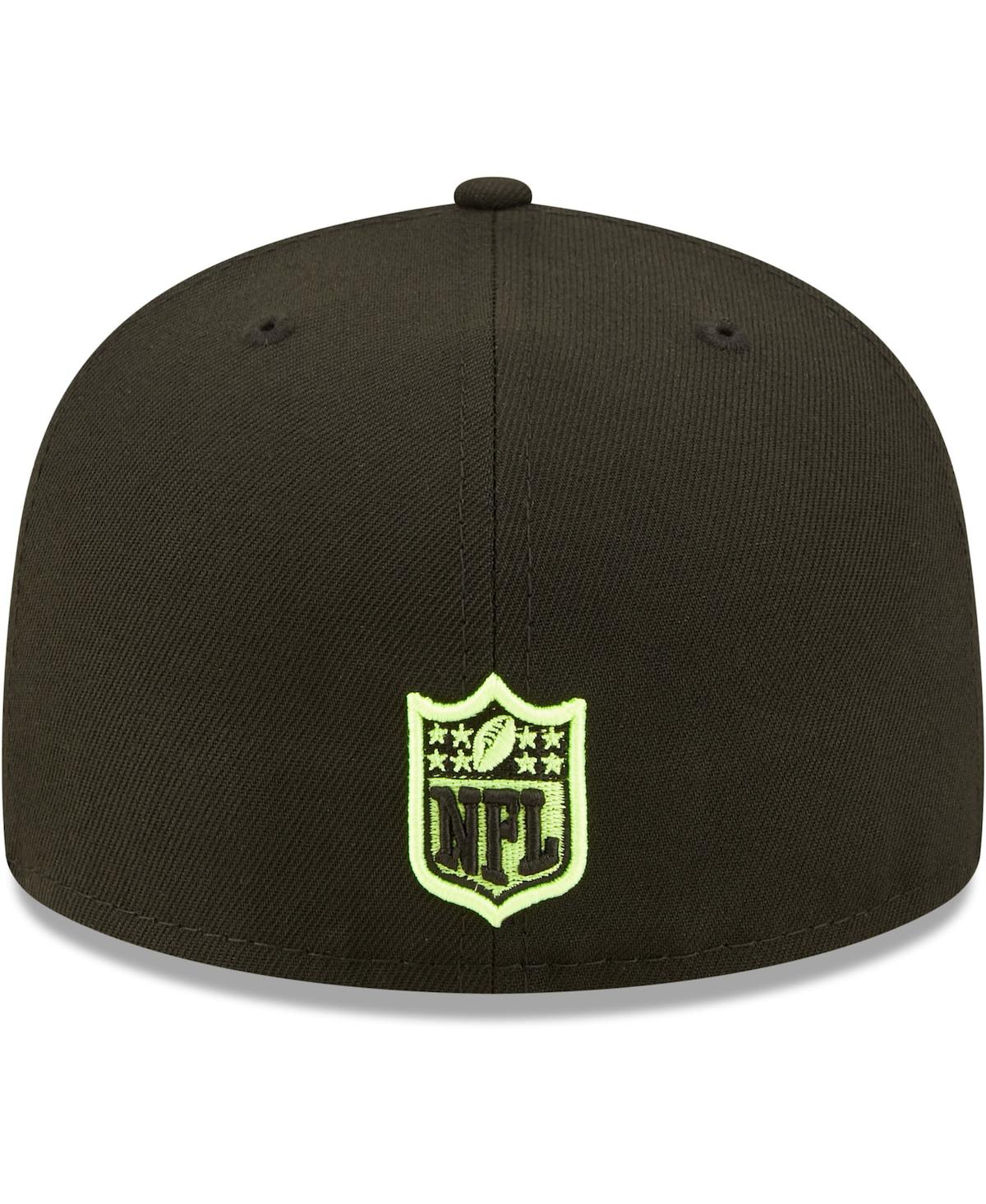 Men's New EraLos Angeles Rams Super Bowl Xxxiv Summer Pop 59FIFTY Fitted Hat - Black
