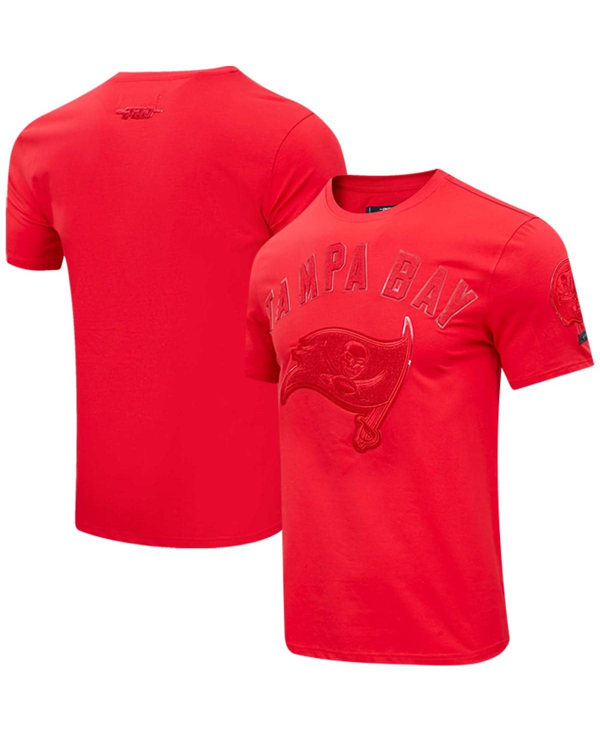 Shop Pro Standard Men's  Tampa Bay Buccaneers Triple Red T-shirt