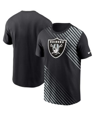Men's Black Las Vegas Raiders Yard Line Fashion Asbury T-shirt