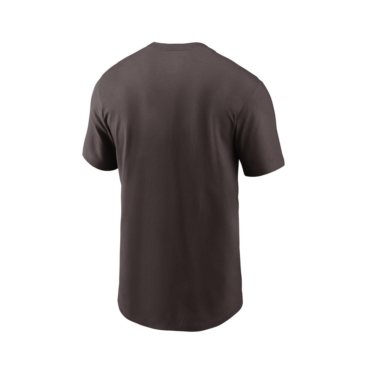 Мужская футболка Nike Brown Cleveland Browns Yard Line Fashion Asbury — фото 4