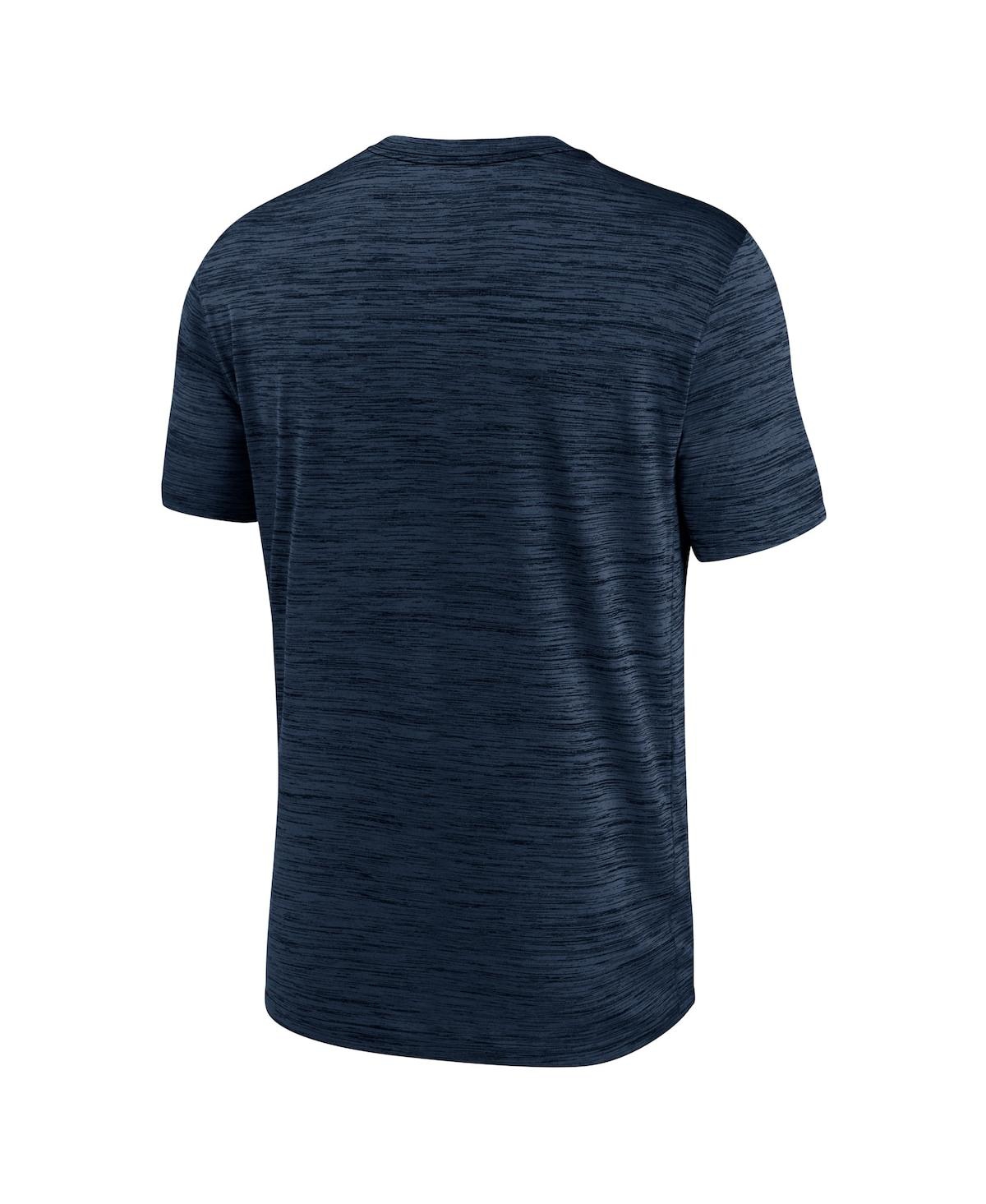 Shop Nike Men's  Navy New England Patriots Velocity Performance T-shirt