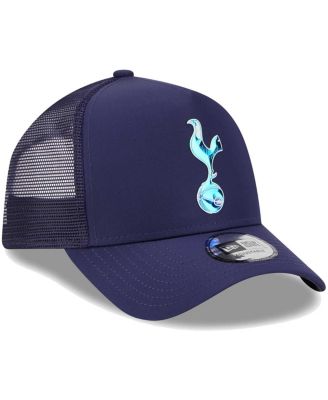 New Era Men's Navy Tottenham Hotspur Iridescent E-Frame Trucker ...