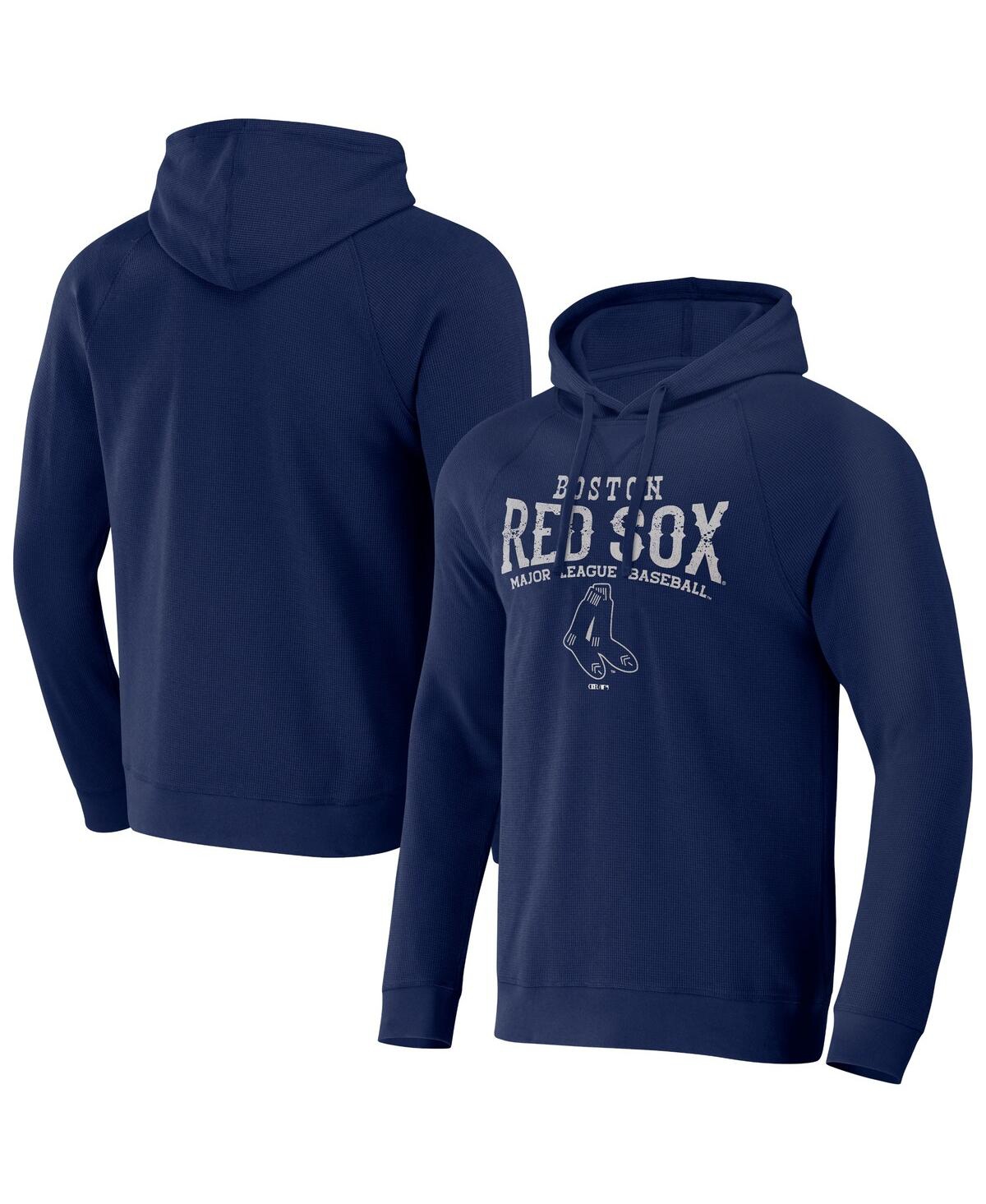 Fanatics Men's Darius Rucker Collection By  Navy Boston Red Sox Waffle-knit Pullover Hoodie
