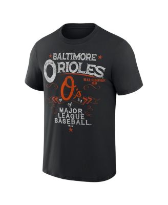 Men's Darius Rucker Collection by Black Baltimore Orioles Beach Splatter T-shirt