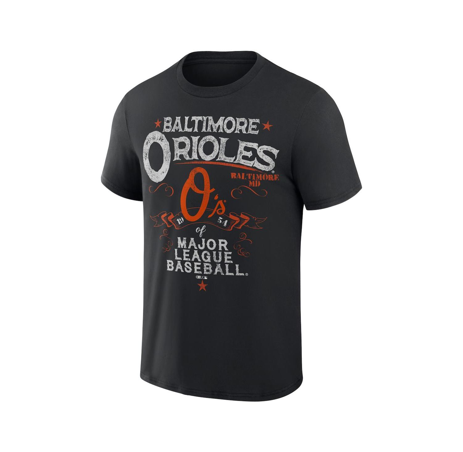 Men's Darius Rucker Collection by Black Baltimore Orioles Beach Splatter T-shirt