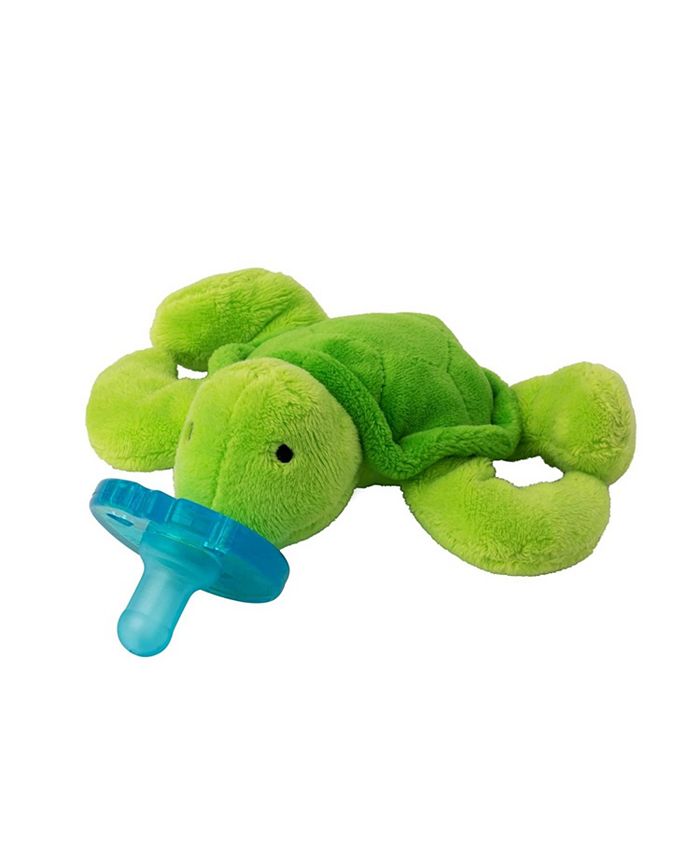 Wubbanub 0 to 6m Infant Pacifier Green Turtle Macy's