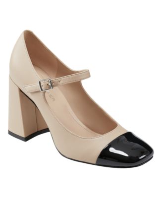 Marc Fisher Women's Charine Square Toe Block Heel Dress Pumps - Macy's