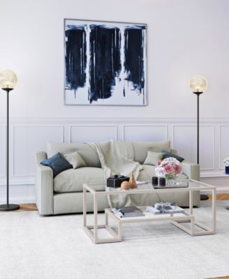 Oula 66" Glass Shade Tall Floor Lamp