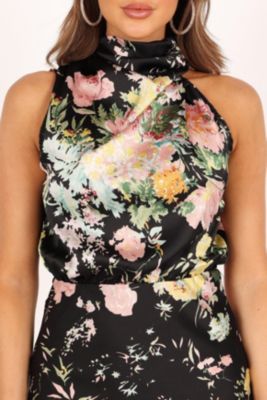 Women's Anabelle Mock Neck Mini Dress