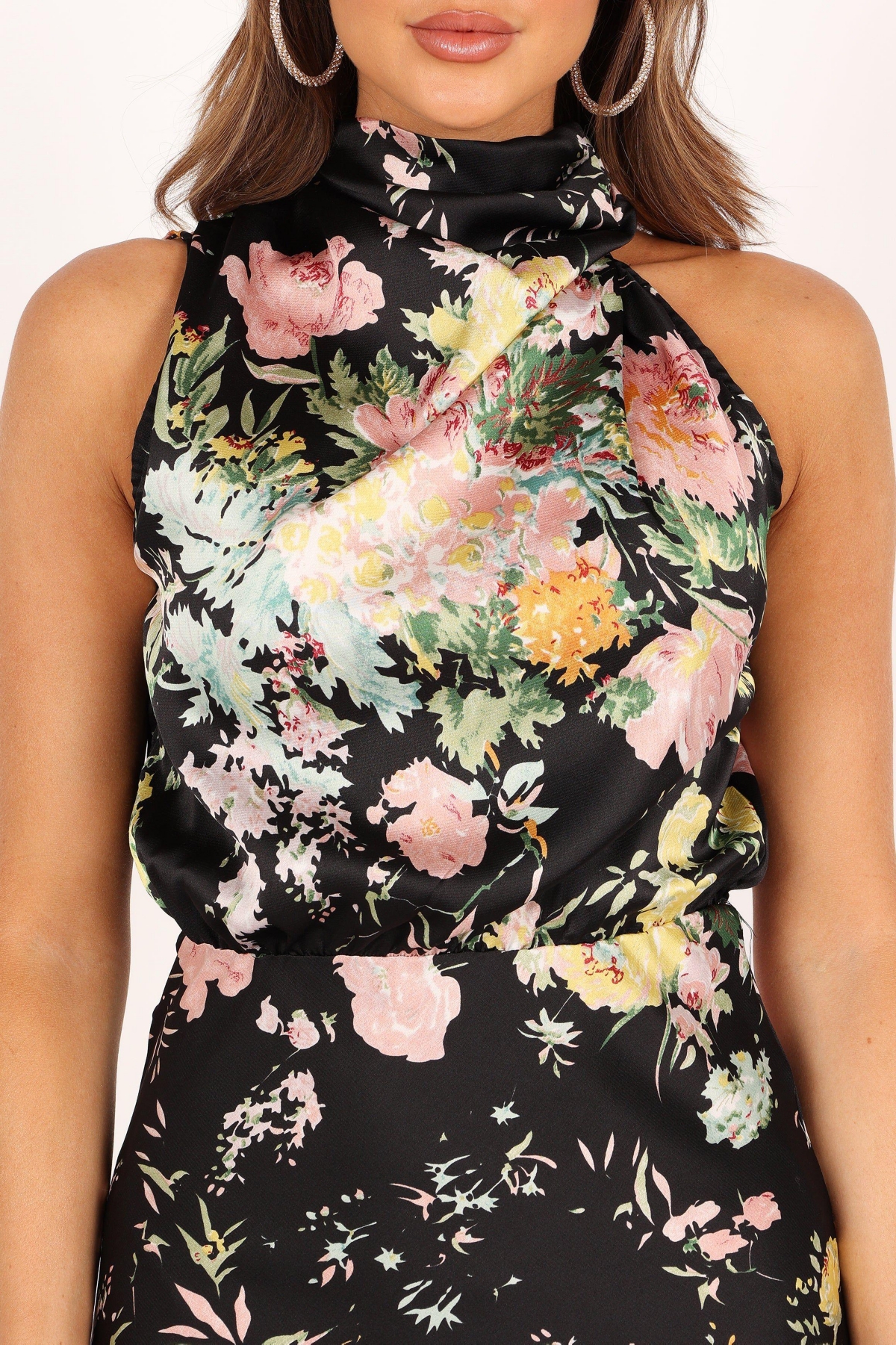 Petal and Pup Women's Anabelle Mock Neck Mini Dress