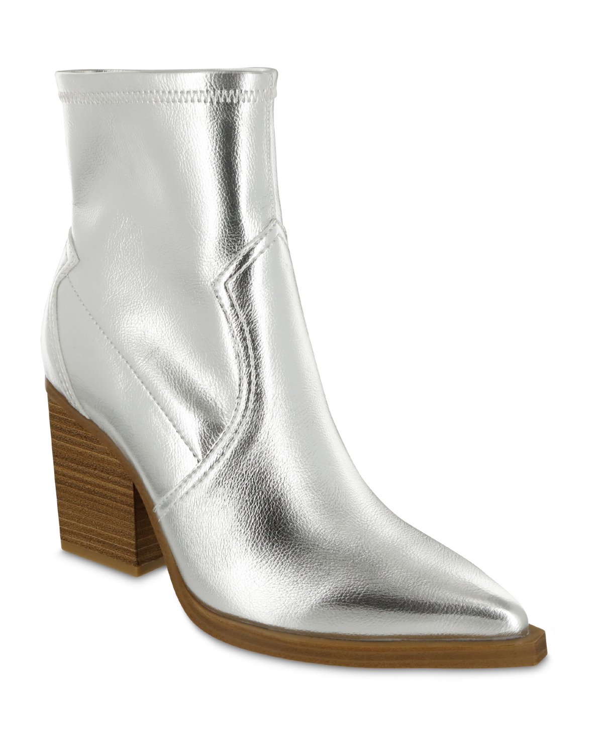 Silver western booties outlet