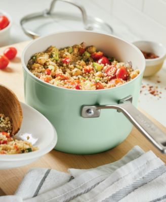 3-Qt. Ceramic Nonstick Saucepan