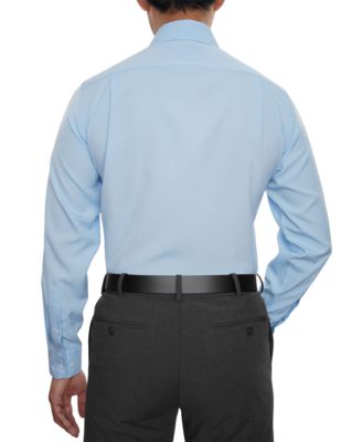 Men Classic-Fit Solid Color Dress Shirt