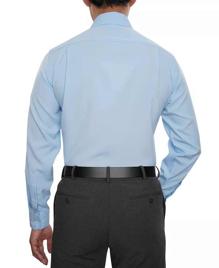 Men Classic-Fit Solid Color Dress Shirt - thumbnail 10