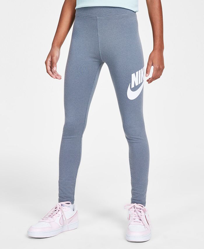 Nike Sportswear Big Girls' Essentials Mid-Rise Leggings - Macy's