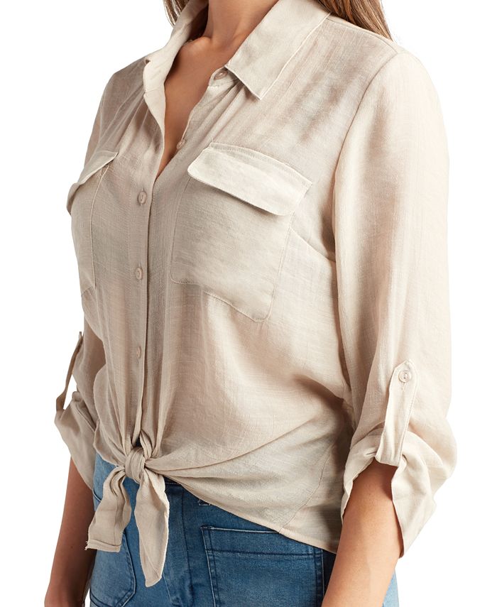 BCX Juniors' ButtonDown Shirt Macy's